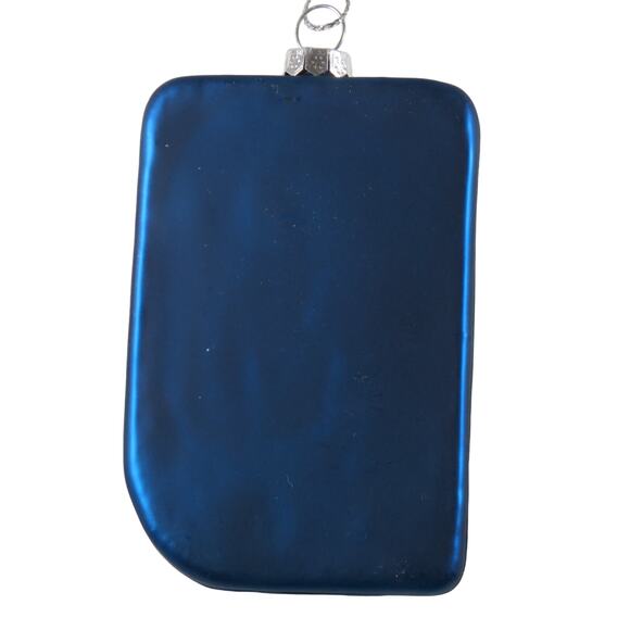 Video Game Controller Christmas Ornament Blue Glass for Gamer "Game ON" - Picture 4 of 15